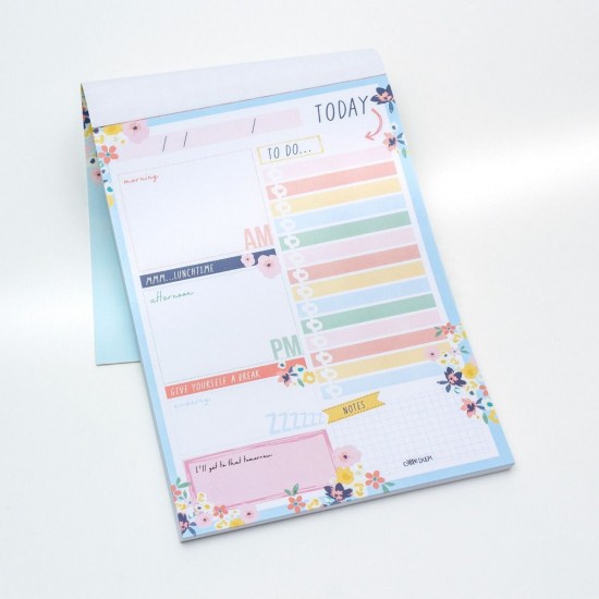 Planificator zilnic Pukka Pad A5, 60 pag,cu organizare zilnica, hartie premium 100gsm, Floral 9207-CD Planificator zilnic Pukka Pad A5, 60 pag,cu organizare zilnica, hartie premium 100gsm, Floral 9207-CD