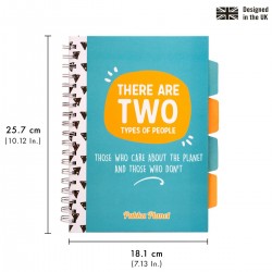 Caiet cu spirala si separatoare, Pukka Pad Project Book Planet "There are Two", 200 pag, dictando, B5 9702(TT)-SPP Caiet cu spirala si separatoare, Pukka Pad Project Book Planet "There are Two", 200 pag, dictando, B5 9702(TT)-SPP