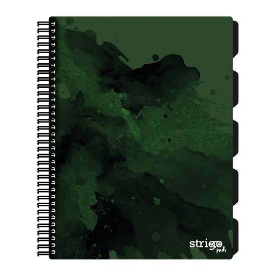Caiet cu spirala si separatoare, STRIGO PADS Project Book Fusion A4, Matematica, PADS001 Caiet cu spirala si separatoare, STRIGO PADS Project Book Fusion A4, Matematica, PADS001