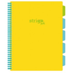 Caiet cu spirala si separatoare, STRIGO PADS Project Book Neon A4, Matematica, PADS011 Caiet cu spirala si separatoare, STRIGO PADS Project Book Neon A4, Matematica, PADS011