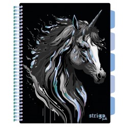 Caiet cu spirala si separatoare, STRIGO PADS Project Book UNICORN, A4, Matematica, PADS018 Caiet cu spirala si separatoare, STRIGO PADS Project Book UNICORN, A4, Matematica, PADS018