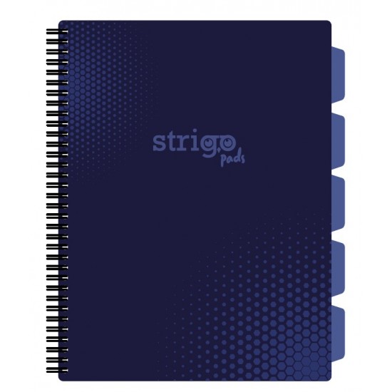 Caiet cu spirala si separatoare, STRIGO PADS Project Book Basic A4, Matematica, PADS054 Caiet cu spirala si separatoare, STRIGO PADS Project Book Basic A4, Matematica, PADS054