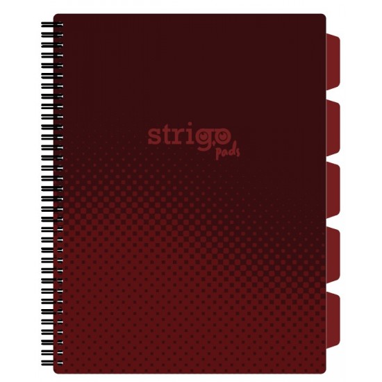 Caiet cu spirala si separatoare, STRIGO PADS Project Book Basic A4, Matematica, PADS056 Caiet cu spirala si separatoare, STRIGO PADS Project Book Basic A4, Matematica, PADS056
