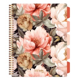 Caiet cu spirala si separatoare, STRIGO PADS Project Book Flori, A4, Matematica, PADS076 Caiet cu spirala si separatoare, STRIGO PADS Project Book Flori, A4, Matematica, PADS076