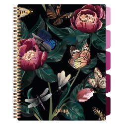 Caiet cu spirala si separatoare, STRIGO PADS Project Book Flori, A4, Matematica, PADS077 Caiet cu spirala si separatoare, STRIGO PADS Project Book Flori, A4, Matematica, PADS077