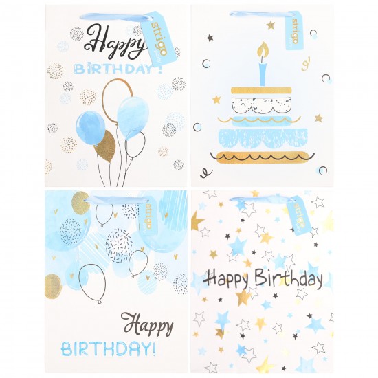 Set 4 pungi hartie 26x12(h)x32cm 210 gsm. PART008 Set 4 pungi hartie 26x12(h)x32cm 210 gsm. PART008