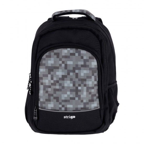 Ghiozdan Strigo Misty+ Minecraft PL011, 24L, 39X27X18cm