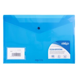 Dosar Strigo plic cu capsa, doua buzunare, A4+, albastru SF019 Dosar Strigo plic cu capsa, doua buzunare, A4+, albastru SF019