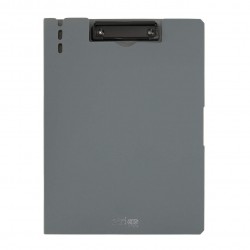 Clipboard Strigo vertical A4, suport stilou, gri SF065 Clipboard Strigo vertical A4, suport stilou, gri SF065