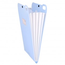 Organizator Strigo, PP, A4, vertical, 5 separatoare, inchidere capsa, albastru SF067 Organizator Strigo, PP, A4, vertical, 5 separatoare, inchidere capsa, albastru SF067