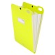 Organizator Strigo, PP, A4, vertical, 5 separatoare, inchidere capsa, verde neon SF069 Organizator Strigo, PP, A4, vertical, 5 separatoare, inchidere capsa, verde neon SF069