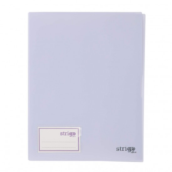 Mapa Strigo, PP, A4, 20 folii protectie, mov SF081