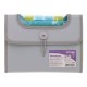 Mapa Strigo Plastic Extensibil A5, 6 Compartimente, gri SF099