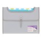 Mapa Strigo Plastic Extensibil A4 ,12 Compartimente, gri SF103