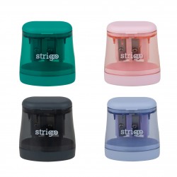 Ascutitoare Strigo, doua orificii, 4 culori SSC177 Ascutitoare Strigo, doua orificii, 4 culori SSC177