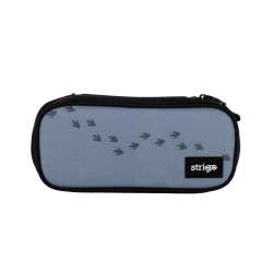 Penar un compartiment, Strigo cu separator si buzunar interior, neechipat, Dinozaur, gri SSC249 Penar un compartiment, Strigo cu separator si buzunar interior, neechipat, Dinozaur, gri SSC249