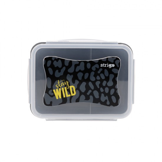 Cutie Alimentara compartimentata Strigo Stay wild SSC267