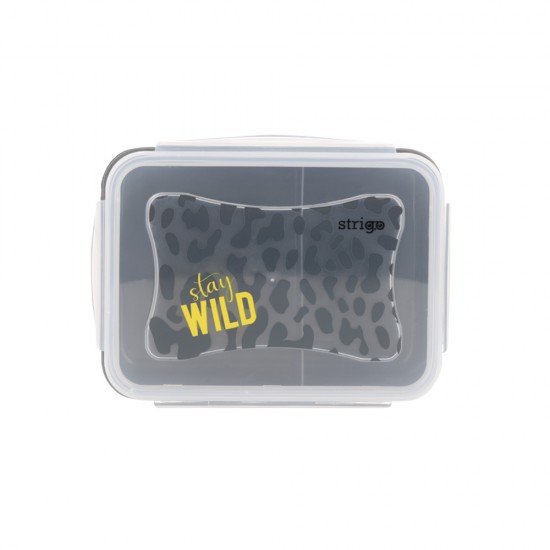 Cutie Alimentara compartimentata Strigo Stay wild SSC268