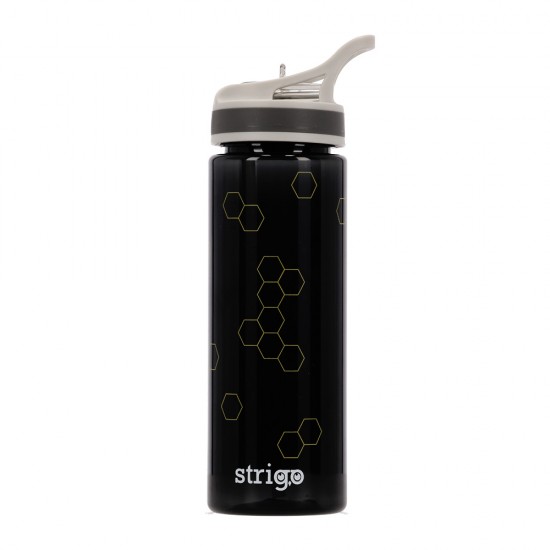 Bidon Strigo Honeycomb Colection black, 600 ml SSC274