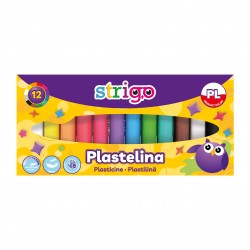 Plastilina Strigo 12 culori SSC332 Plastilina Strigo 12 culori SSC332