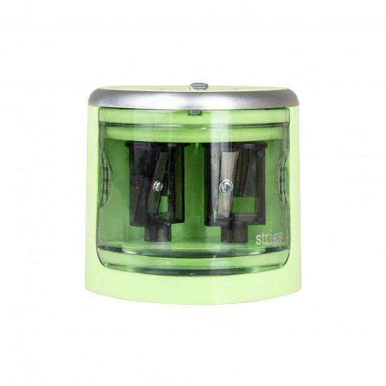 Ascutitoare Strigo electrica, doua dimensiuni, verde deschis SSC347
