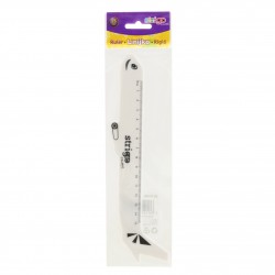 Riglă Strigo plastic Avion 15 cm SSC365