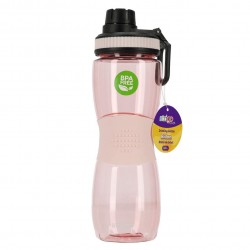Bidon Strigo, cu manson cauciuc, 600 ml, Roz SSC377 Bidon Strigo, cu manson cauciuc, 600 ml, Roz SSC377