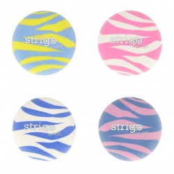 Gumă de șters Strigo bicolora, forma rotunda, 4 culori 48 buc/cutie SSC417 Gumă de șters Strigo bicolora, forma rotunda, 4 culori 48 buc/cutie SSC417