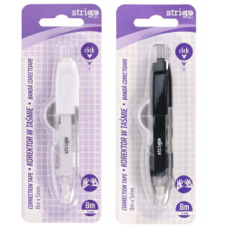 Banda corectoare Strigo Pix cu mecanism, 5mm x 8m, SSC446/447 D12 Banda corectoare Strigo Pix cu mecanism, 5mm x 8m, SSC446/447 D12