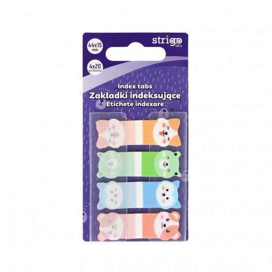 Etichete Indexare Strigo 4x20 file, model Teddy Bears, 44x15mm SSN024 Etichete Indexare Strigo 4x20 file, model Teddy Bears, 44x15mm SSN024