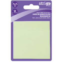 Notite Adezive Strigo 75x75mm verde pastel 50 file  SSN027 Notite Adezive Strigo 75x75mm verde pastel 50 file  SSN027