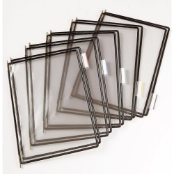 Display Tarifold, A4, 10 bucati/set, negru Display Tarifold, A4, 10 bucati/set, negru