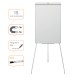 Flipchart NOBO Impression Pro, otel lacuit, trepied, magnetic, include marker si tavita, alb Flipchart NOBO Impression Pro, otel lacuit, trepied, magnetic, include marker si tavita, alb