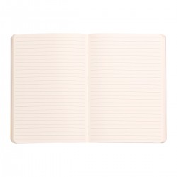Notebook A5 Rhodiarama, 80 file, ivory, dictando, cupru Notebook A5 Rhodiarama, 80 file, ivory, dictando, cupru