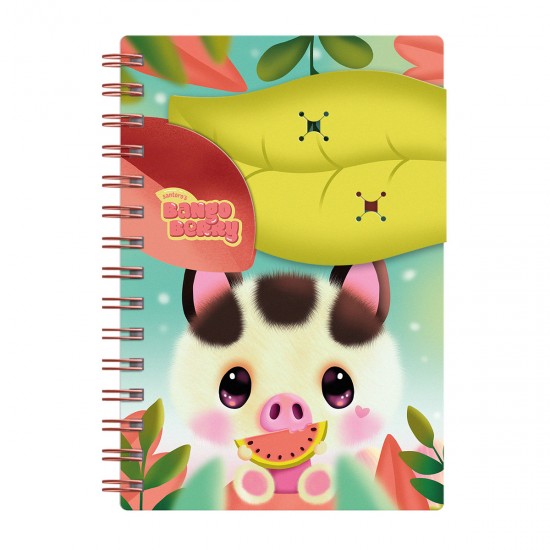 Notes Bangoberry Piggy Porcusorul 15x20x1 cm Notes Bangoberry Piggy Porcusorul 15x20x1 cm
