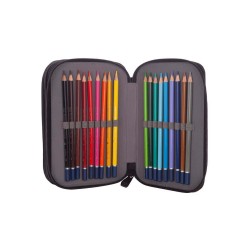 Penar scolar Astra, echipat, 3 compartimente, colectia Panda Penar scolar Astra, echipat, 3 compartimente, colectia Panda