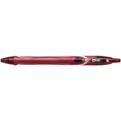 Roller cu gel BIC, Gelocity Quick Dry, 0.7 mm, scriere rosie Roller cu gel BIC, Gelocity Quick Dry, 0.7 mm, scriere rosie