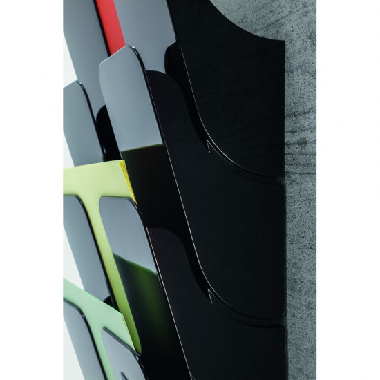 Set 6 tavite verticale FLEXIPLUS, format A4, negru Set 6 tavite verticale FLEXIPLUS, format A4, negru