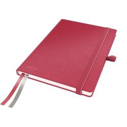 Caiet de birou Leitz Complete, A5, dictando, rosu Caiet de birou Leitz Complete, A5, dictando, rosu