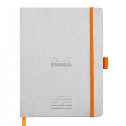 Meeting Book A5+ Rhodiarama, 80 file, argintiu Meeting Book A5+ Rhodiarama, 80 file, argintiu