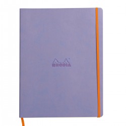 Notebook  A4+ Rhodiarama, 80 file, ivory dictando, albastru Notebook  A4+ Rhodiarama, 80 file, ivory dictando, albastru