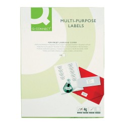 Etichete Q-CONNECT, 105 x 148 mm, 400 etichete, 100 coli/top Etichete Q-CONNECT, 105 x 148 mm, 400 etichete, 100 coli/top