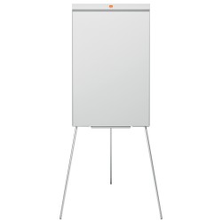 Flipchart NOBO Impression Pro, otel lacuit, trepied, magnetic, include marker si tavita, alb