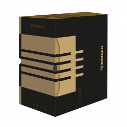 Cutie de arhivare Donau, 200x340x300 mm, carton maro Cutie de arhivare Donau, 200x340x300 mm, carton maro