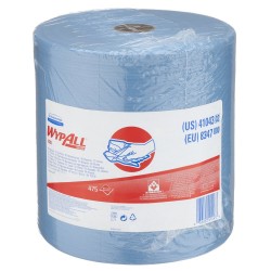 Lavete industriale, Kimberly-Clark, Wypall X80, 34x31.5 cm, albastru, 475 portii/rola Lavete industriale, Kimberly-Clark, Wypall X80, 34x31.5 cm, albastru, 475 portii/rola