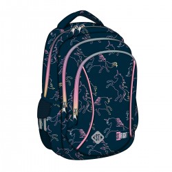 Ghiozdan BP26 ST Right Dream Unicorn 3 compartimente, 39x27x17 cm Ghiozdan BP26 ST Right Dream Unicorn 3 compartimente, 39x27x17 cm