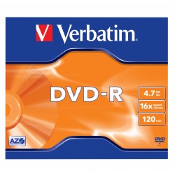 DVD-R Verbatim 43519 Matt Silver Surface, 16X, 4.7GB DVD-R Verbatim 43519 Matt Silver Surface, 16X, 4.7GB