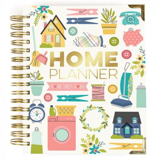 Home planner Pukka Pads, 4 separatoare, calendar 12 luni nedatat, 183 stickere, pagini organizare Home planner Pukka Pads, 4 separatoare, calendar 12 luni nedatat, 183 stickere, pagini organizare