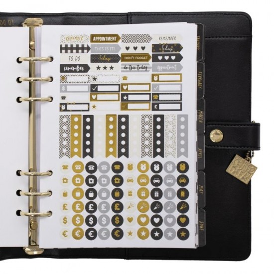 Agenda planificator A5 Carpe Diem, nedatat, include: 12 separatoare lunare, 12 calendare lunare, 60 planere saptamanale, 12 pag dictando, 12 pag matematica, 12 pag veline, 2 semne de carte plastic, 1 coperta plastic, 3 pag stickere planning, in cuti Agenda planificator A5 Carpe Diem, nedatat, include: 12 separatoare lunare, 12 calendare lunare, 60 planere saptamanale, 12 pag dictando, 12 pag matematica, 12 pag veline, 2 semne de carte plastic, 1 coperta plastic, 3 pag stickere planning, in cuti