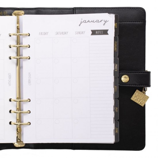 Agenda planificator A5 Carpe Diem, nedatat, include: 12 separatoare lunare, 12 calendare lunare, 60 planere saptamanale, 12 pag dictando, 12 pag matematica, 12 pag veline, 2 semne de carte plastic, 1 coperta plastic, 3 pag stickere planning, in cuti Agenda planificator A5 Carpe Diem, nedatat, include: 12 separatoare lunare, 12 calendare lunare, 60 planere saptamanale, 12 pag dictando, 12 pag matematica, 12 pag veline, 2 semne de carte plastic, 1 coperta plastic, 3 pag stickere planning, in cuti